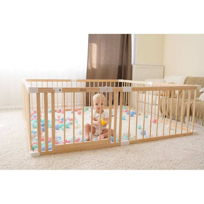 Barrière de sûreté, H 24 po x l 94,48 po x P 55,12 po