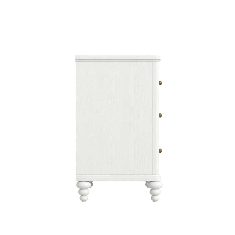 Haven 6 - Drawer Dresser, White