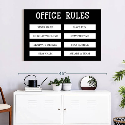 Tergel Office Rules