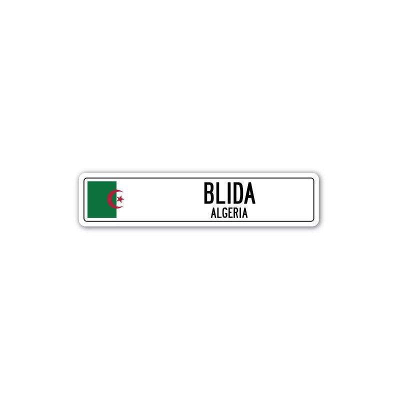 Panneau de signalisation en aluminium Austwell Blida, H 7 po x l 30 po x P 1 po