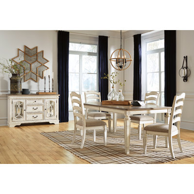 Dazhane - Person Extendable Four Leg Dining Set