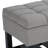 Saxon 43"W Tufted Transitional Storage Ottoman Bench with with Lift-Top Lid-1034436374-1058883505