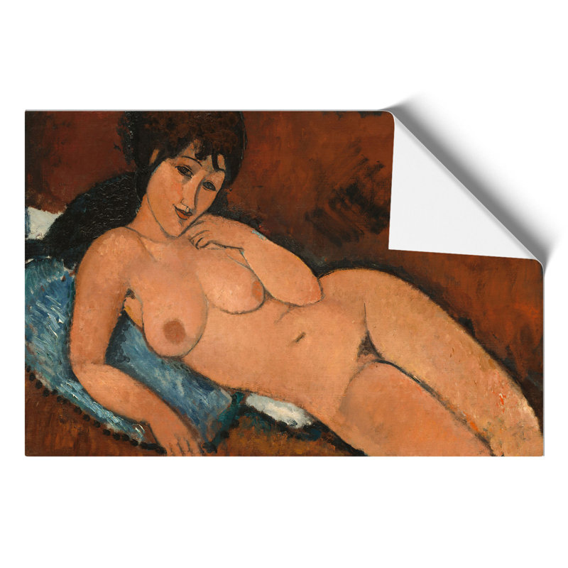 Nude Female Vol.3 by Amedeo Modigliani - No Frame Painting, 42cm H x 59cm W x 0.1cm D
