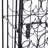 35 Bottle Wrought Iron Wine Rack Cabinet With Lock