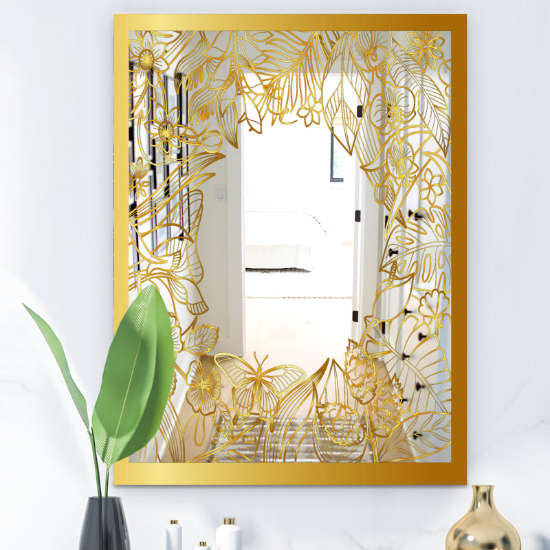 Miroir d'appoint Capital Botanical Bliss, H 39,4 po x l 29,5 po