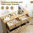 Tilt-Out Fluted Laundry Hamper Cabinet-290214838