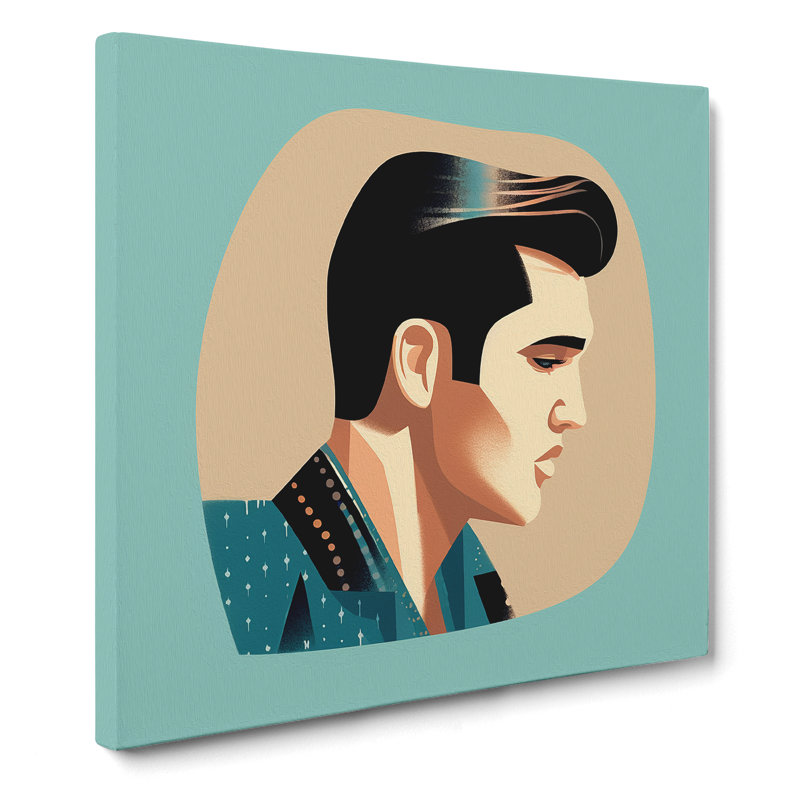 Elvis Mid-Century - No Frame Print