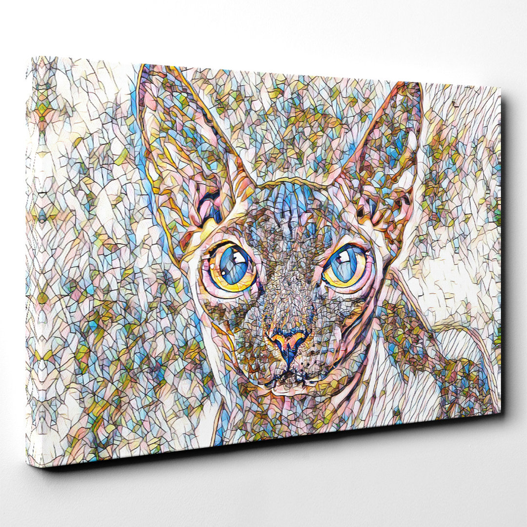 Sphynx Cat - Wrapped Canvas