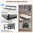 5-Person Aluminum  Outdoor Conversation Set With Cushions