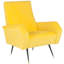 Fauteuil 27,5 po en velours capitonné-23514797
