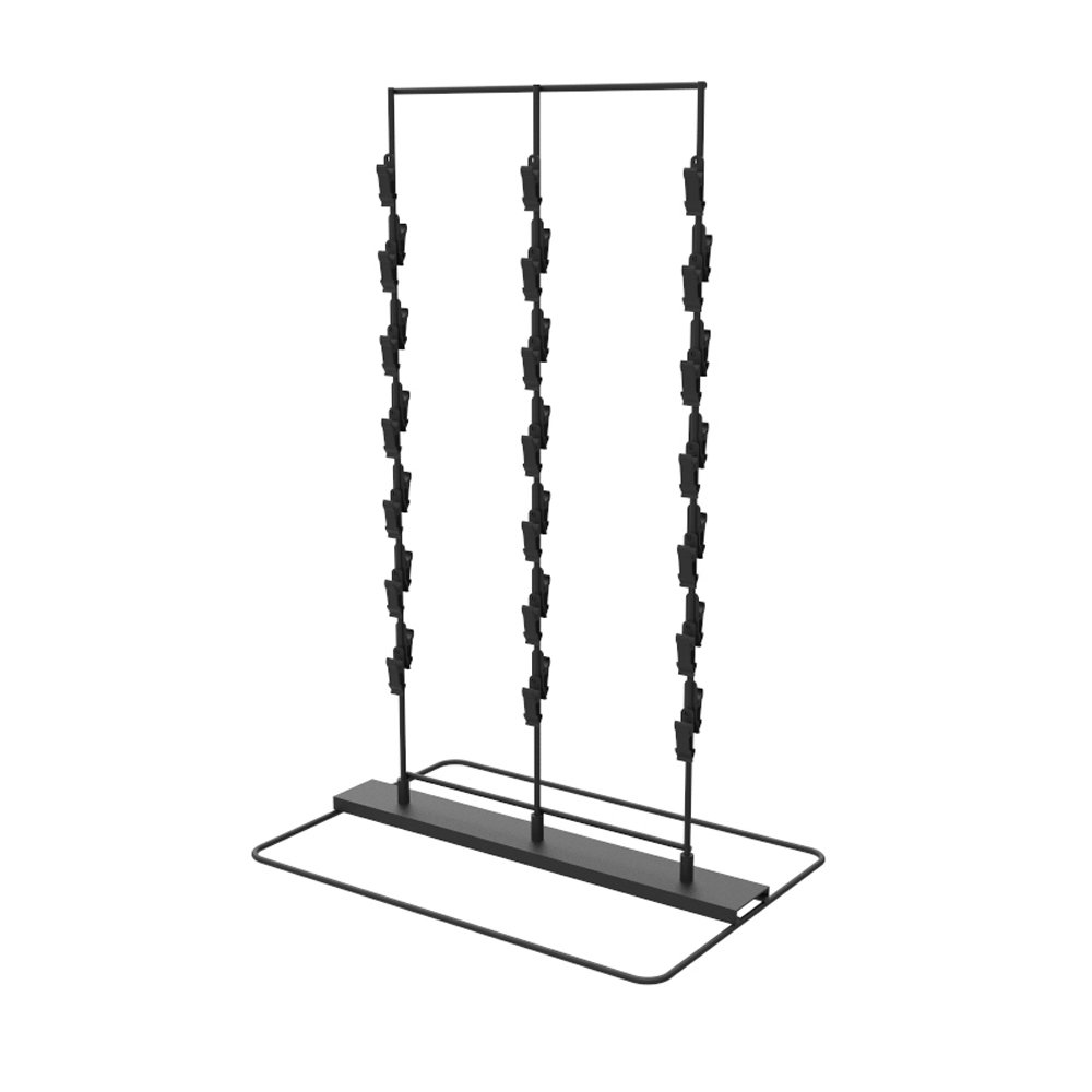 Javar Clip N Strip Rack Retail Countertop Clipper Strip Stand Store Chips Bag Stand 18460-WHITE Rebrilliant 