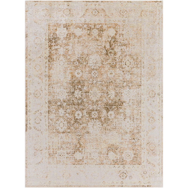 Oriental Indoor Rug, Round 6'7" x 6'7"