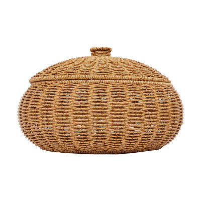 Storage Basket With Lid