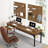 78.7" Extra Long Double Office Desk Computer Desk - Shared Workspace Solution