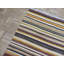 Tapis rouge / noir / blanc en laine fabriqué à la main de conception unique 5 pi x 8 pi 2 po Kilim Dhurry