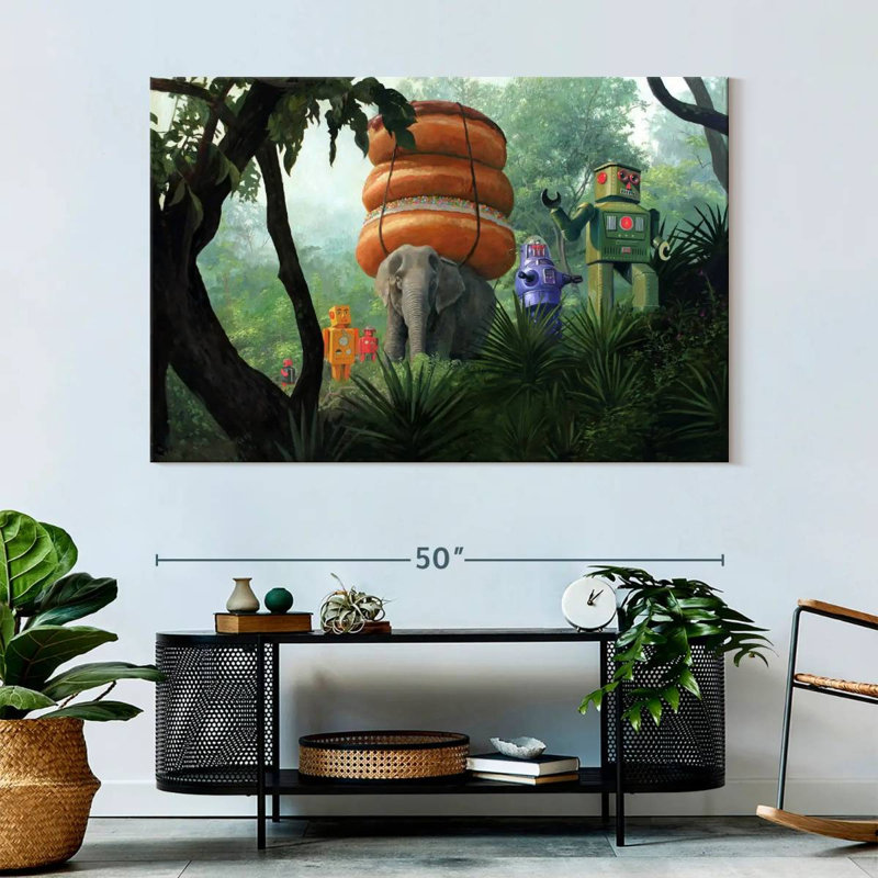 Ashelle On Tiger Mountain, 34" H x 51" W