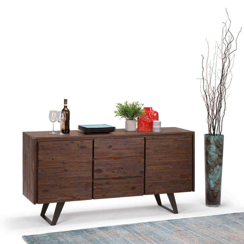 Harper - Sideboard Buffet -, Charcoal Brown