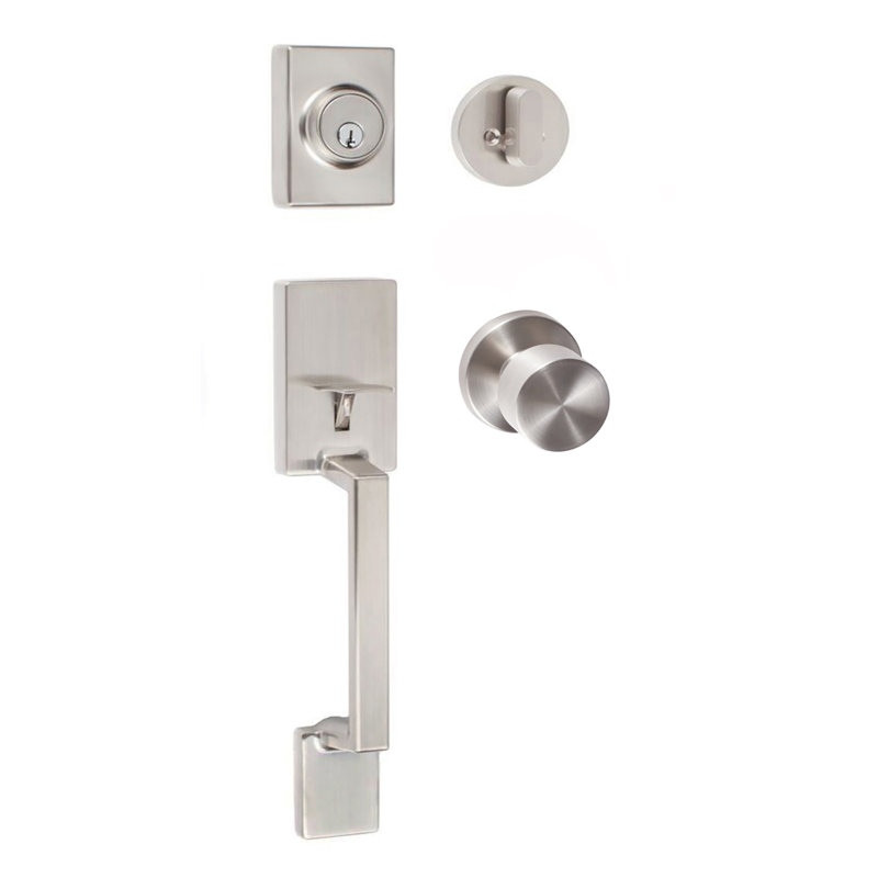 Garniture de combiné Bergen, Acier inoxydable satiné