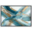 «Gold Accents I», impression sur toile encadrée bleue et dorée par Art Remedy, cadre doré, 54 x 36-819098761-819341783