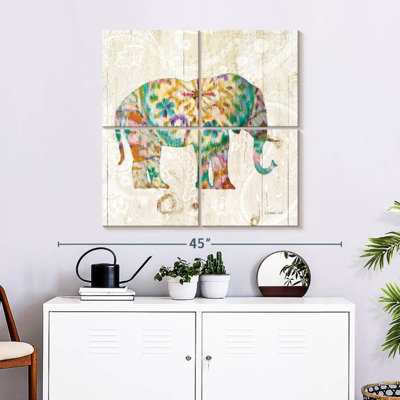 Brampt Boho Paisley Elephant I