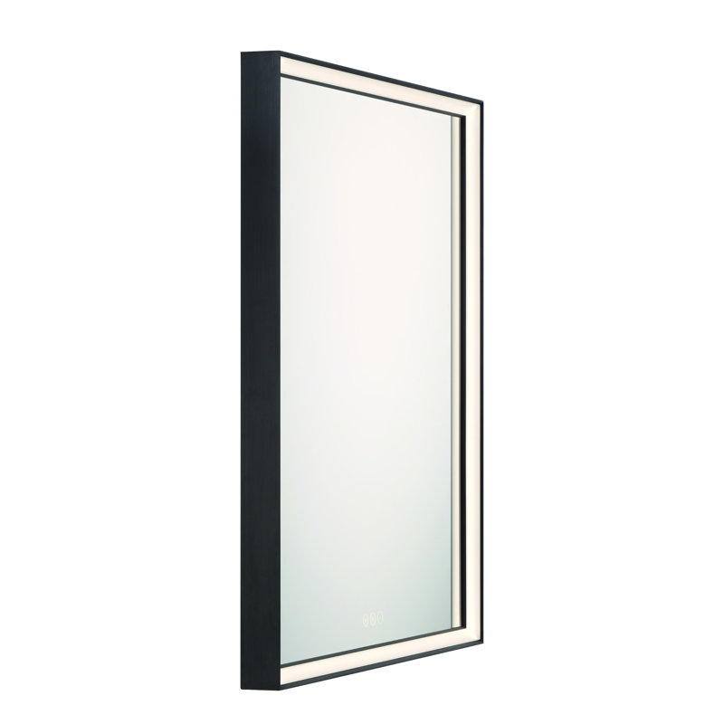 Miroir à DEL 32 po Nixon, Noir