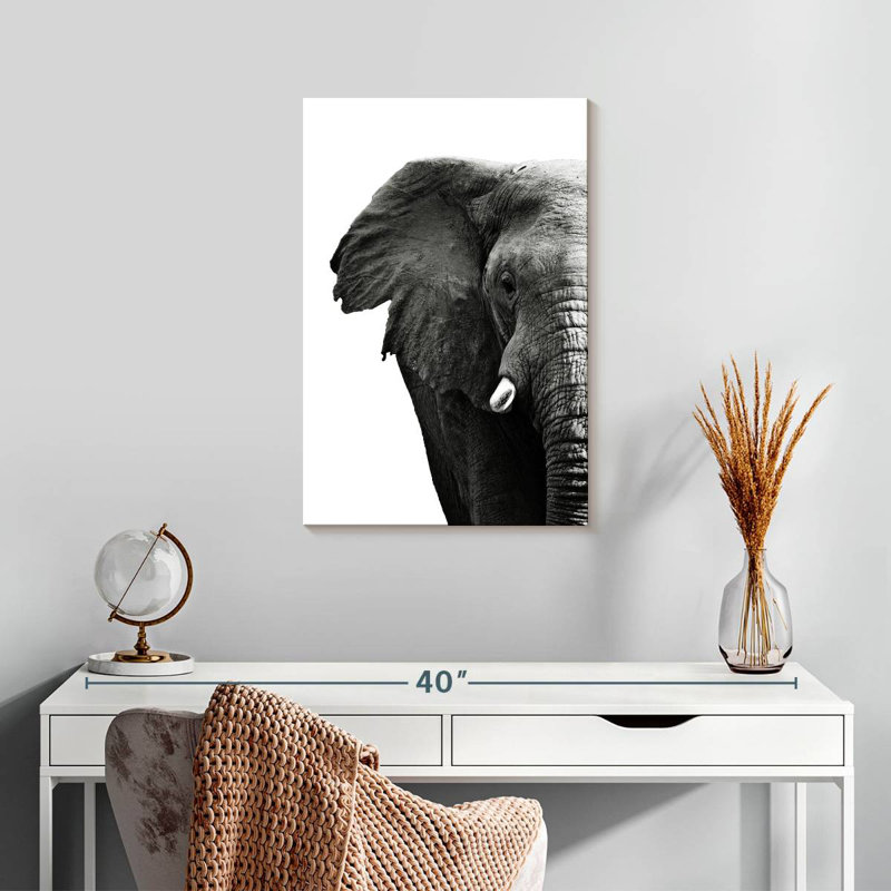 Éléphant d'Afrique ridé Brampt, H 24 po x l 16 po