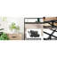 Structure de lit double gris antique avec rangement, éclairage à DEL, chargement de type C, style moderne et rétro, conception artistique en métal solide, construction silencieuse-1582177829
