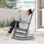 Chaise berçante d'extérieur en plastique-87454659