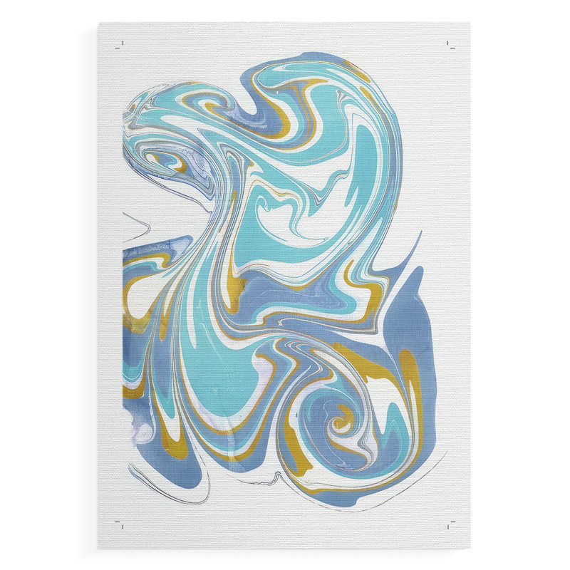 Galaxie VI - Impression sur toile seulement - NON CADRE, H 36 po x l 24 po