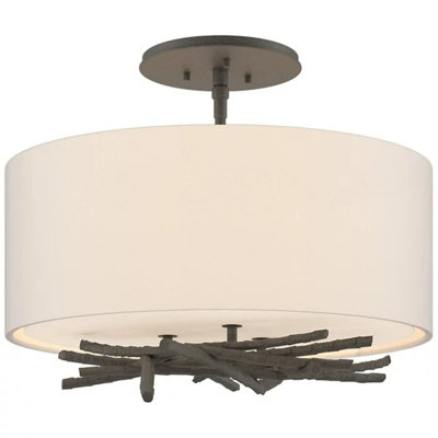 Plafonnier semi-encastré 3 lumières Brindille