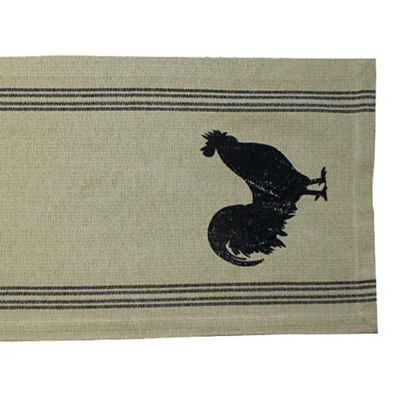 Chemin de table Rosalind Wheeler Farmhouse Rooster, Avoine