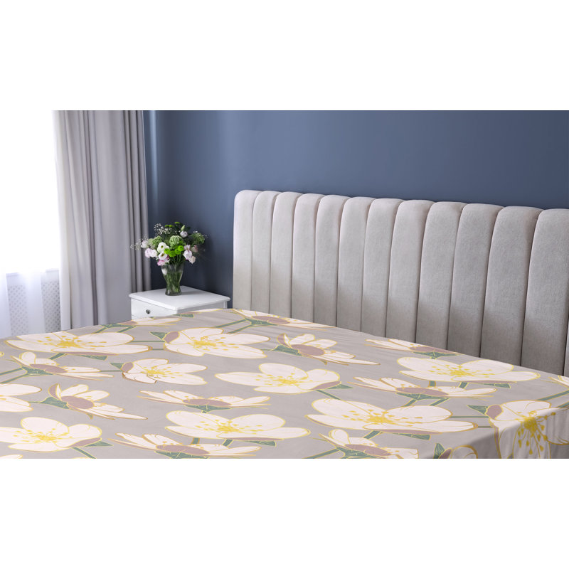 Drap-housse japonais Ambesonne, Drap-housse de taille simple