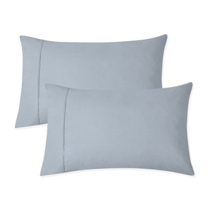Taies d'oreiller en coton de qualité supérieure Supima ultra-douce et soyeuse 800TC (Ensemble de 2)