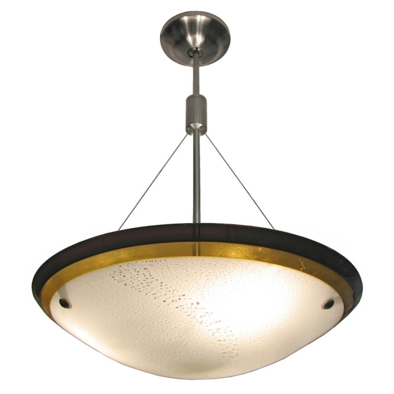 Pie In The Sky 3 - Light Single Pendant, Azzuro / Black