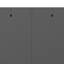 Metal Wall-Mounted Tool Storage Cabinet With Locking Door And 1 Shelf 1 Opened Drawer