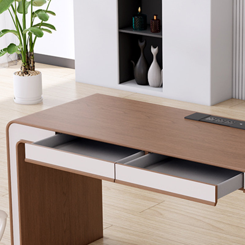 Bureau de designer haut de gamme, H 29,92 po x l 78,74 po x P 27,55 po