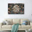 Ensemble de 1 tableau sur toile Forêt de champignons-130578955-130578958