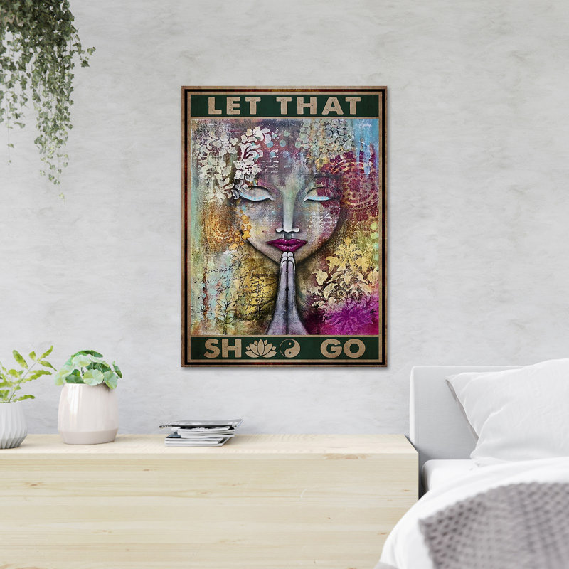 «Value N'applique pas», impression sur toile tendue, H 36 po x l 24 po x P 2 po