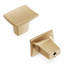 Channel Collection Knob - 1-1/4" x 1 " Cabinet Knob - Contemporary Hardware for Drawers & Cabinets-116262438