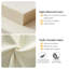 Canapé modulaire de 139 po - Chenille, dossiers amovibles, siège compressé, siège profond-232765583