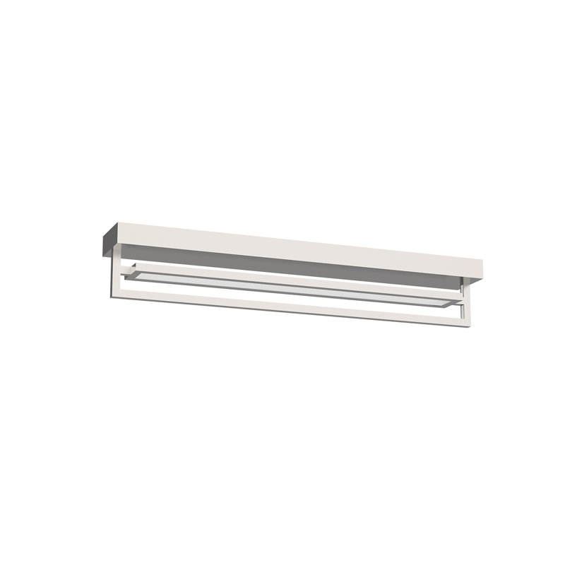 Mondrian 1 - Light LED Bath Bar, Brushed Nickel