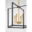 Luminaire suspendu 4 lumières Everly Quinn Paulyne