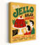Retro Jello Salad Party Classic Modern Retro Wall Art Print by Patryk Krygowski - Wrapped Canvas Print-1348792699