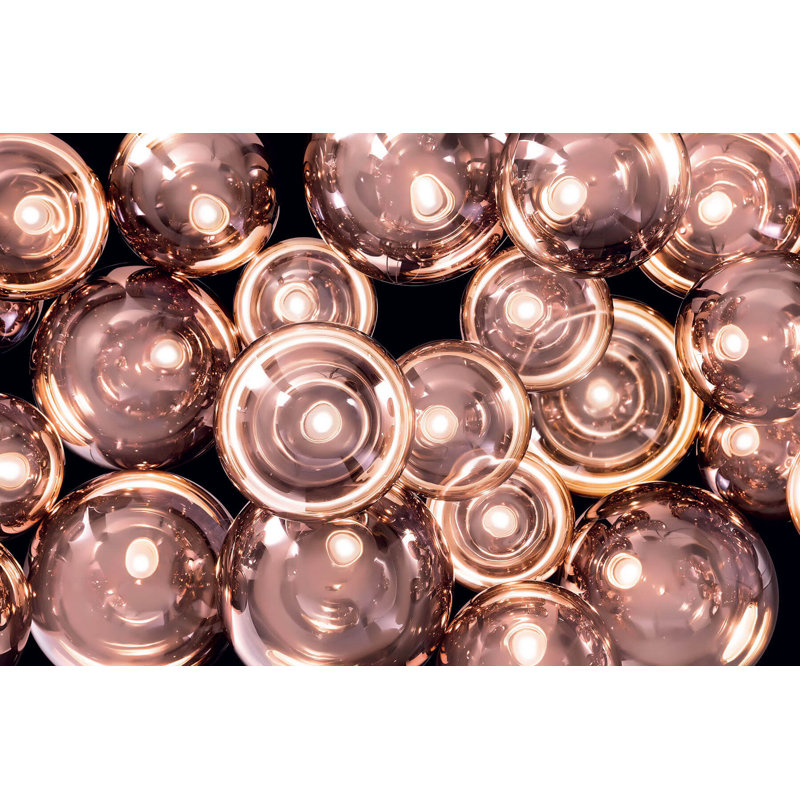 Lodes Suspension Lamp Low-V, Rose Gold