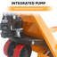 Transbordeur industriel Unisoar avec fourches de l 27 po x L 48 po, 6600 lb. 