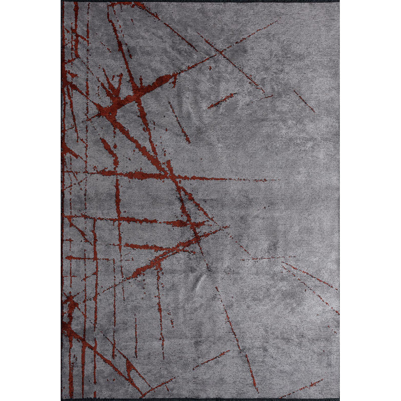 Rapture Abstract Area Rug, Square 9'