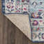 Tapis oriental crème / bleu / noir Cobien-186973687