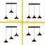 3 - Light Matte Black Pendant