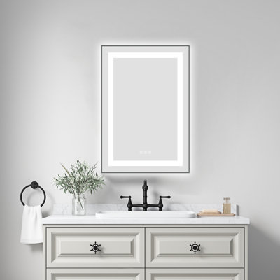 Miroir de salle de bain DEL