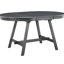 Table de salle à manger extensible de style moderne - Gris, aspect élégant gris pour cadre de cuisine